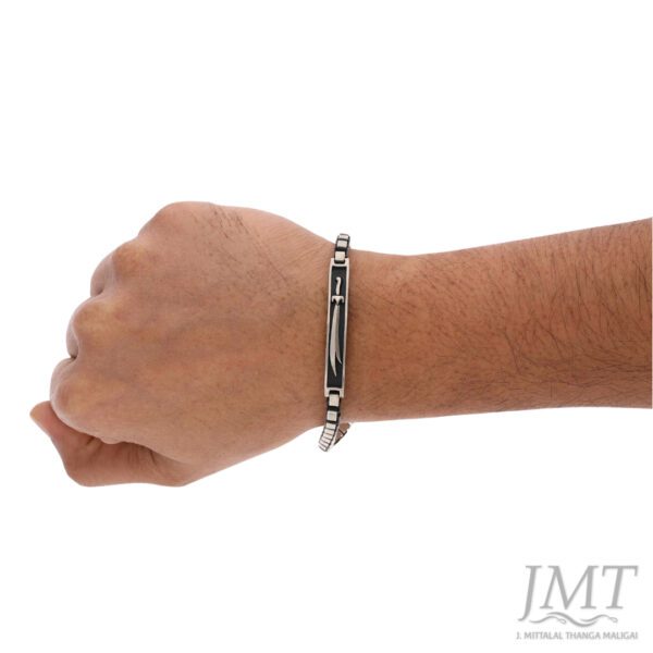 925 Men's Antique Silver Bracelet |JMT