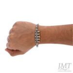 925 Men's Antique Silver Bracelet |JMT