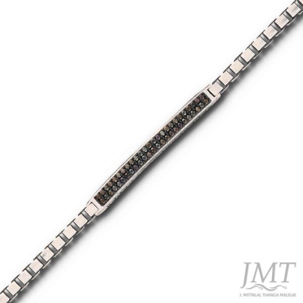 925 Men's Antique Silver Bracelet |JMT