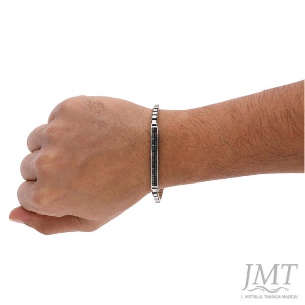 925 Men's Antique Silver Bracelet |JMT