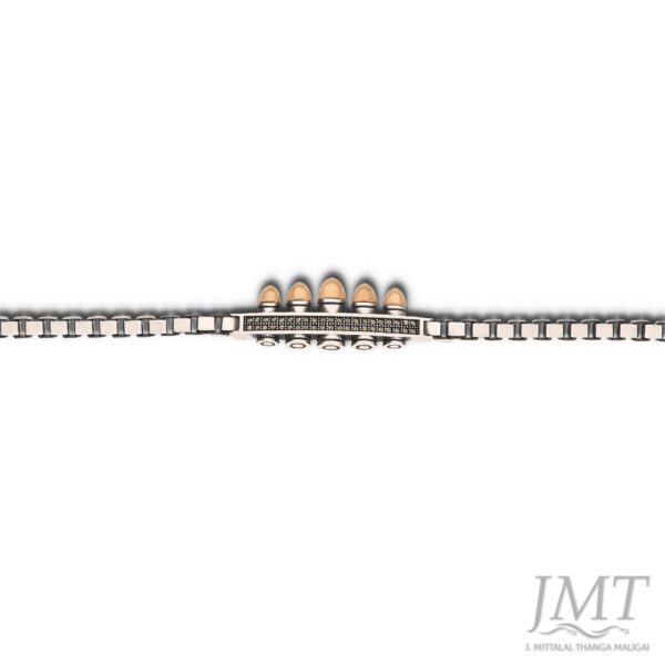 925 Men's Antique Silver Bracelet |JMT