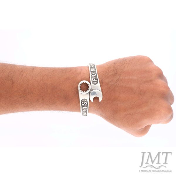 925 Men's Silver Kada | JMT