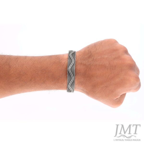 925 Men's Silver Kada | JMT