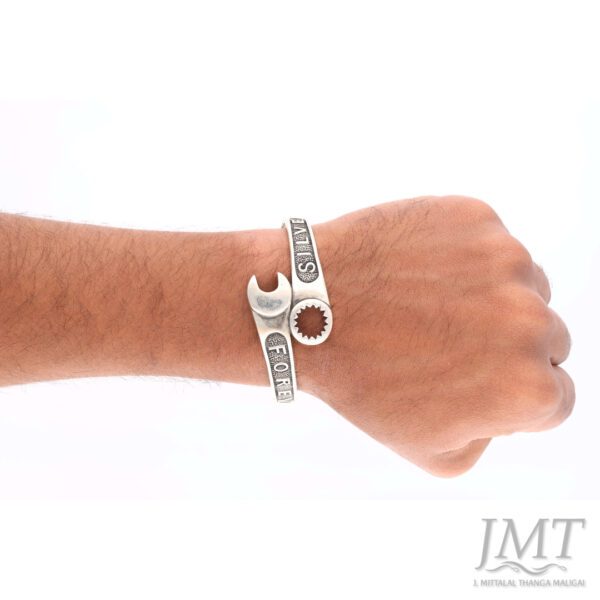 925 Men's Silver Kada | JMT