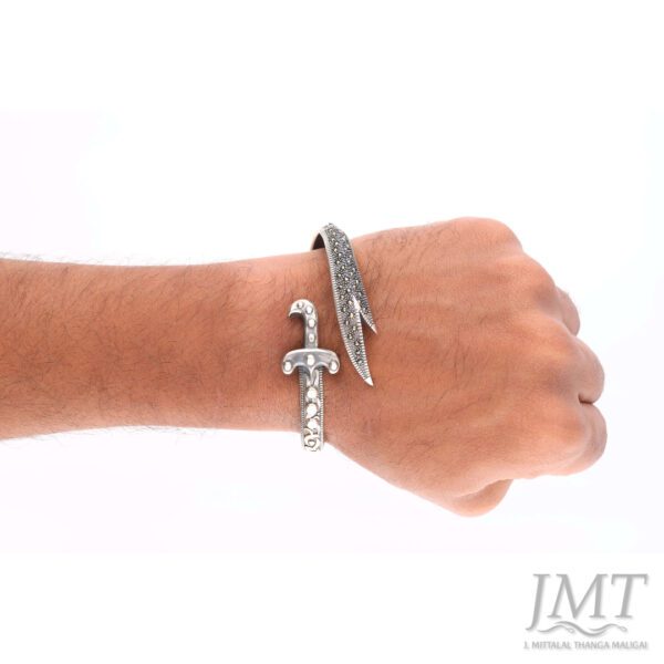 925 Men's Silver Kada | JMT