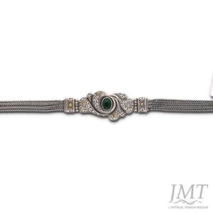 925 Men's Antique Silver Bracelet |JMT