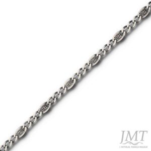 925 Men's Antique Silver Bracelet |JMT