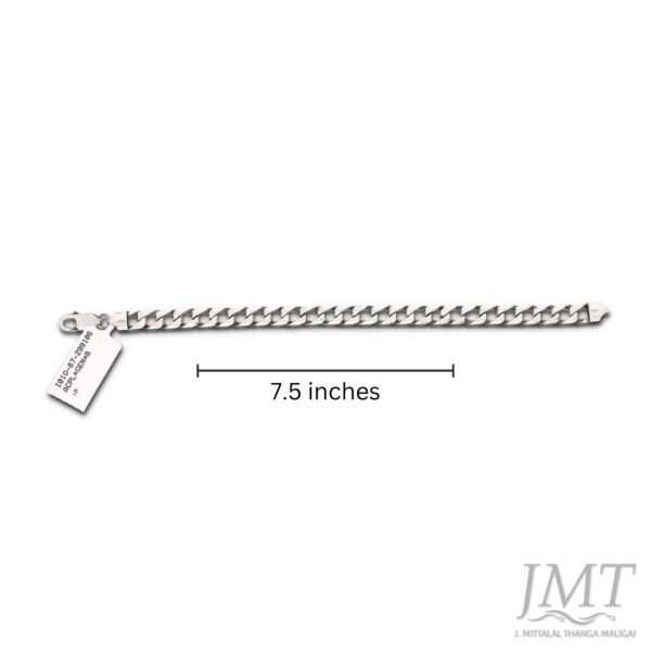 925 Men's Antique Silver Bracelet |JMT