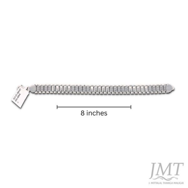 925 Men's Antique Silver Bracelet |JMT