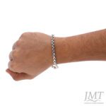 925 Men's Antique Silver Bracelet |JMT