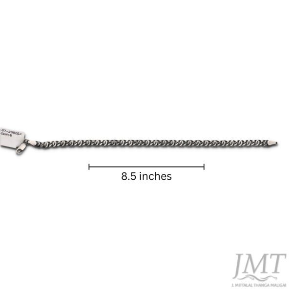 925 Men's Antique Silver Bracelet |JMT