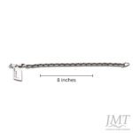 925 Men's Antique Silver Bracelet |JMT