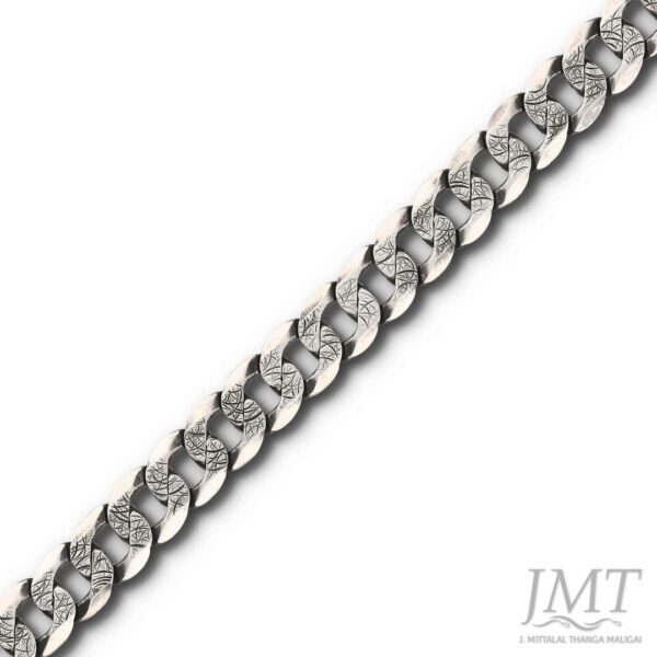 925 Men's Antique Silver Bracelet |JMT