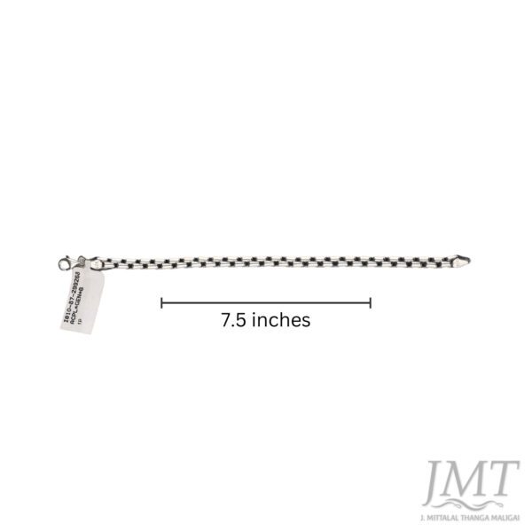 925 Men's Antique Silver Bracelet |JMT