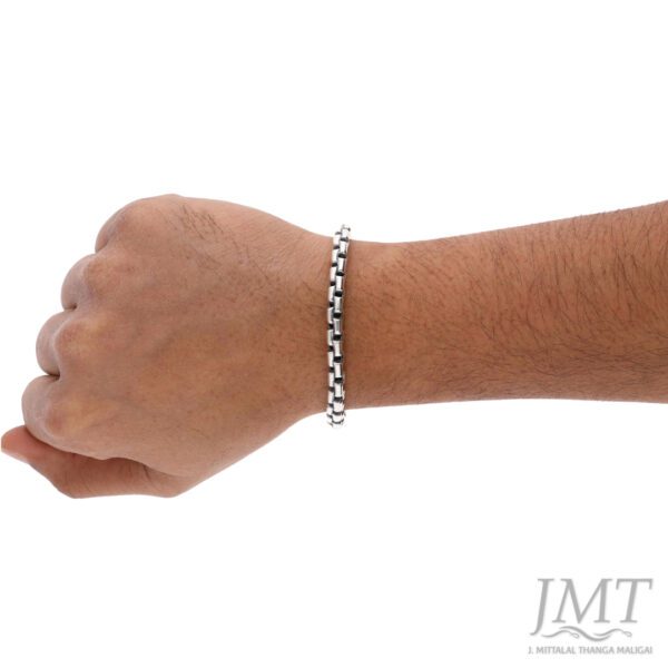 925 Men's Antique Silver Bracelet |JMT